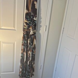 AFRM Multicolor Abstract Dress